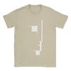 Мужские футболки Bauhaus Funny Cotton Tees Футболка с коротким рукавом с круглым вырезом Одежда Лето