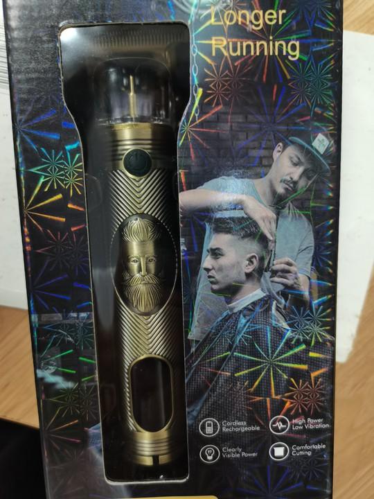 Профессиональный электрический триммер для волос, бритва для самостоятельного использования, встроенный аккумулятор, зарядка через USB, домашний салонный стиль, усовершенствованная стрижка волос