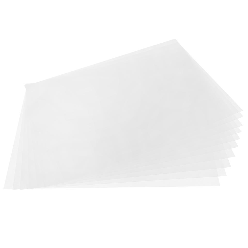 Комплект из 10 термоусадочных листов, термоусадочная пленка, полупрозрачная, под покраску, для детей