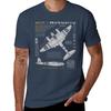 De Havilland Mosquito Tshirt Classic Print Short Sleeve Shirt