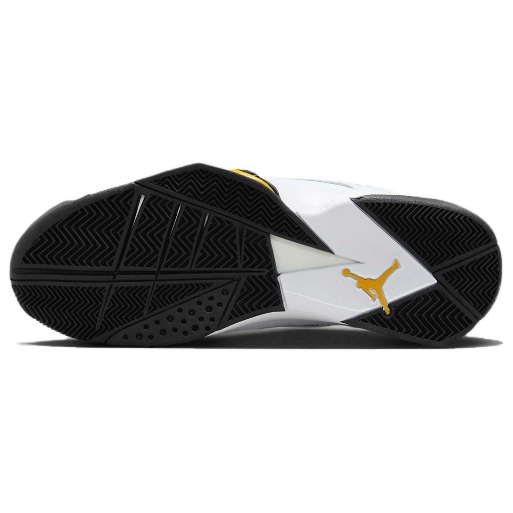 Кроссовки мужские Air Jordan True Flight Белые Желто-охристые Черные 342964-107