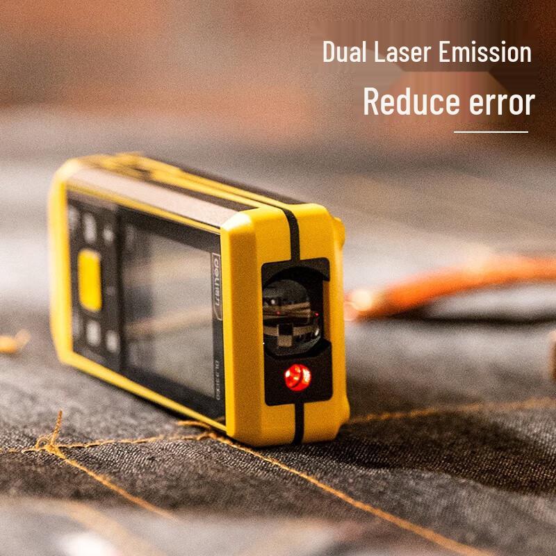 Deli Rechargeable Voice Green Laser Rangefinder