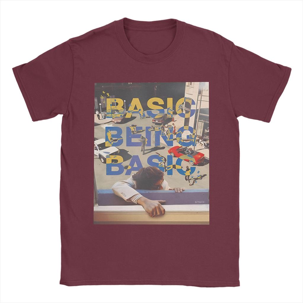 All Seasons Basic Being Basic By Djo T Shirt For Unisex 100 Cotton Tshirts Short Sleeve Clothes