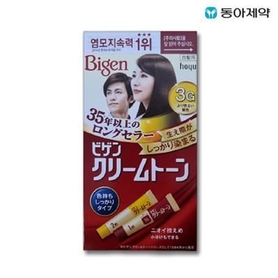 Aceutical Bigen Крем-тон для волос 40г 3G (Светло-коричневый)