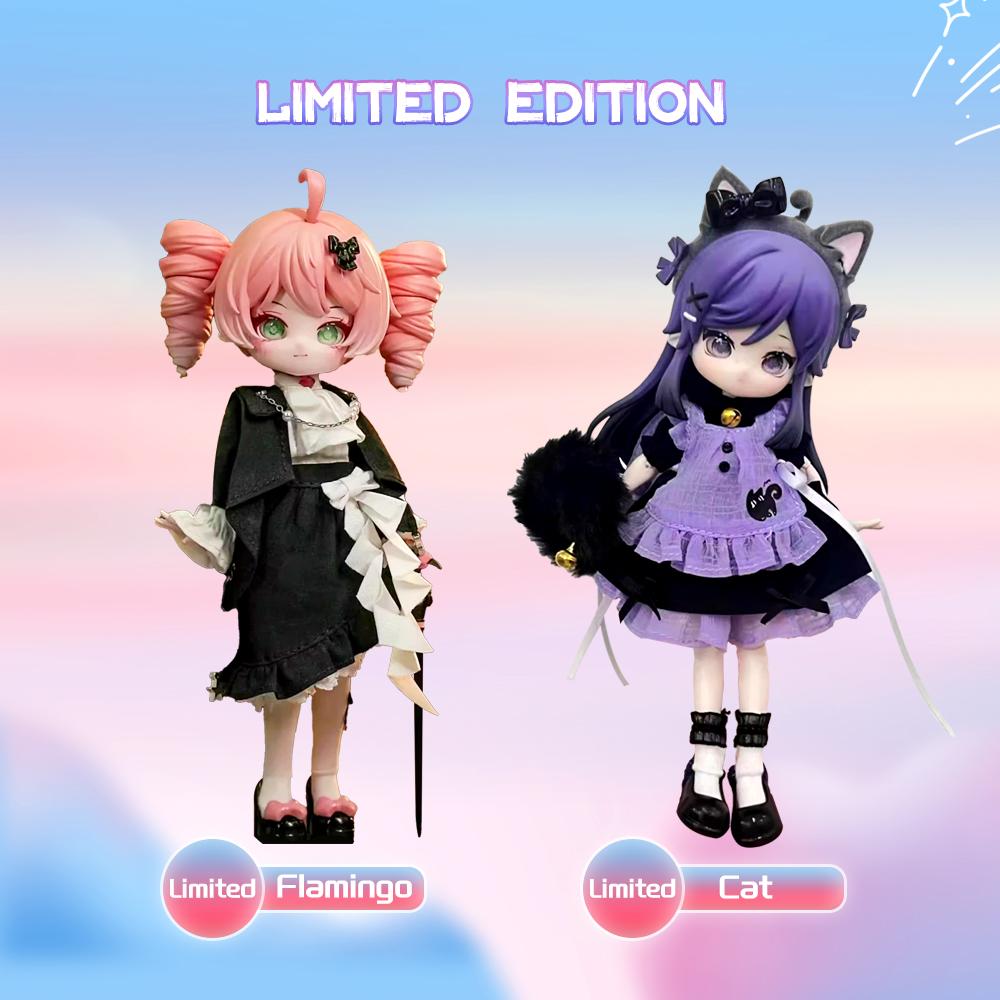 New Come4free Miniy The Jungle Book Series Ob11 1/12 Bjd 20cm Movable Joint Doll Anime Figures Dolls Mystery Box Boy Girls Gifts