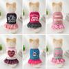 Autumn and Winter Dog Clothes Princess Xiaoxiangfeng Teddy Pet Skirt Autumn and Winter Dog Clothes Clothing