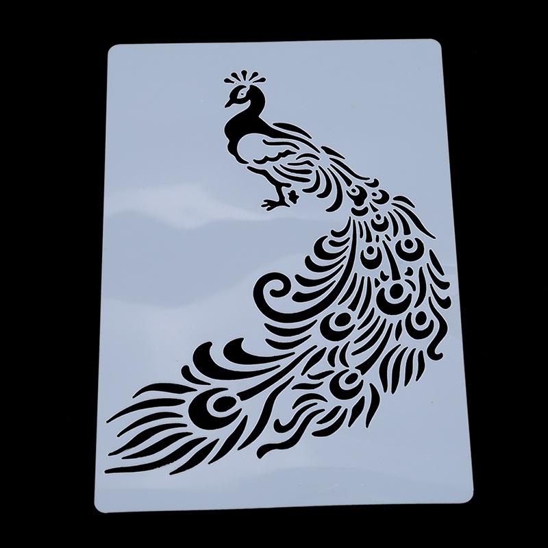 DIY ремесло многослойные трафареты шаблон для рисования стен трафарет для рисования