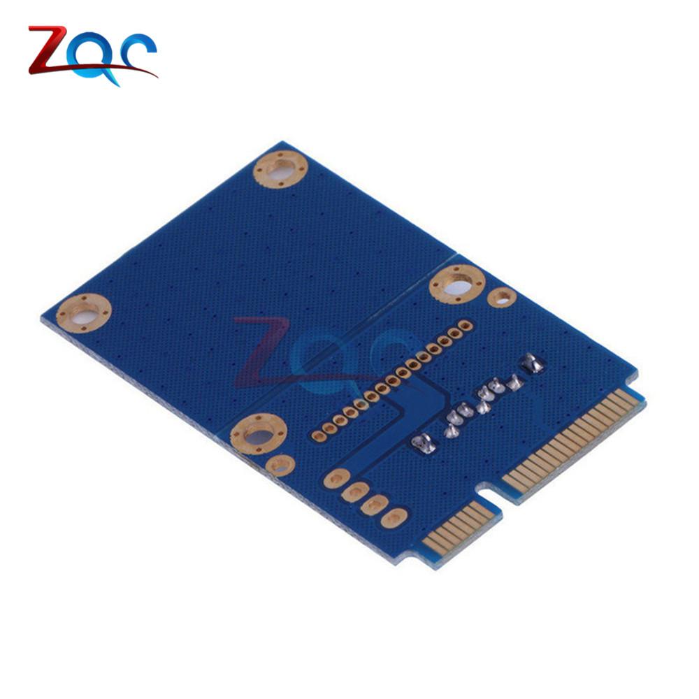 Конвертер-адаптер mSATA Mini PCI-e SSD в 7-контактный слот SATA для жесткого диска