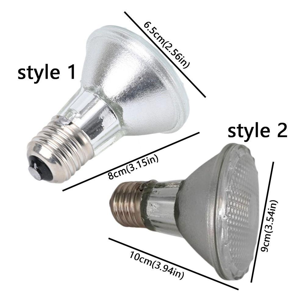 Full Spectrum Pet Heating Bulb Dimmable Turtle Basking Lamp Durable Heat Lamp  Lizards Habitat