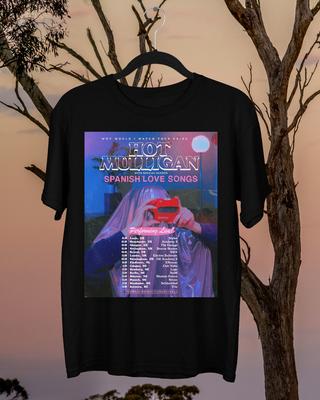 Hot Mulligan Live Tour Подарок для фаната Все размеры от S до 5XL Футболка QT930 Унисекс Футболка