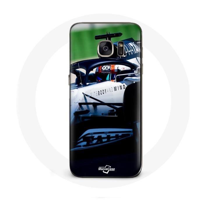 Case for Samsung Galaxy S7 Edge Formula 1 Pierre Gasly F1 Driver White