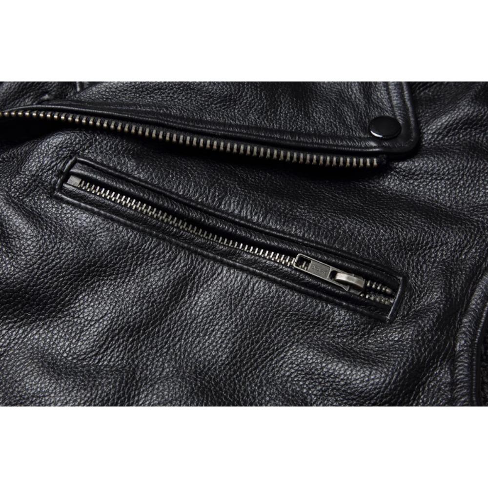 Китайский размер, натуральный жилет из коровьей кожи, поясной жилет для мотоциклистов, мужской байкерский жилет, приталенный крой, куртки из коровьей кожи без рукавов, весна-осень