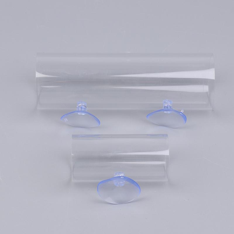 1Pcs Betta Fish Acrylic Tube Tunnel Hollow Design Fish Tank Decorations For Better Observation Fish Improves Betta'S Health