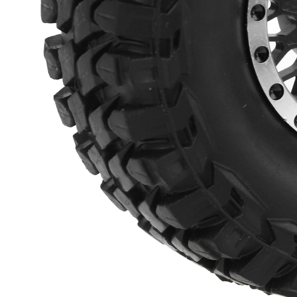 4pcs For SCX24 Wheels Small Compact Safe Stable Easy Replaceable Mesh Tire for RC Car Parts