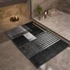 Diatomite Bath Mat Super Absorbent Bathroom Rug Shower Foot Mats Non Slip Quick Dry Toilet Room Carpet Doormat