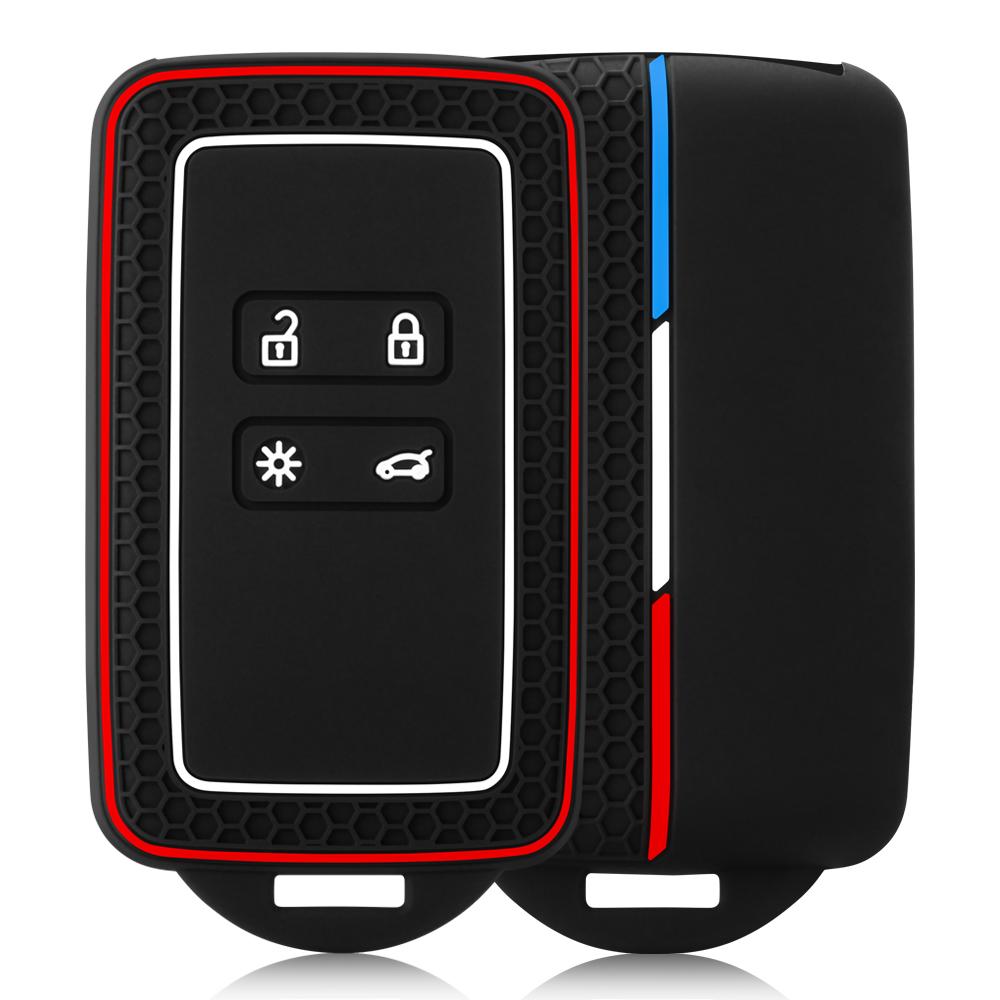 Силиконовый чехол для ключей для Renault Austral Captur Arkana Koleos Zoe Scenic Dacia Sandero Duster Logan Jogger Kadjar Clio Megane