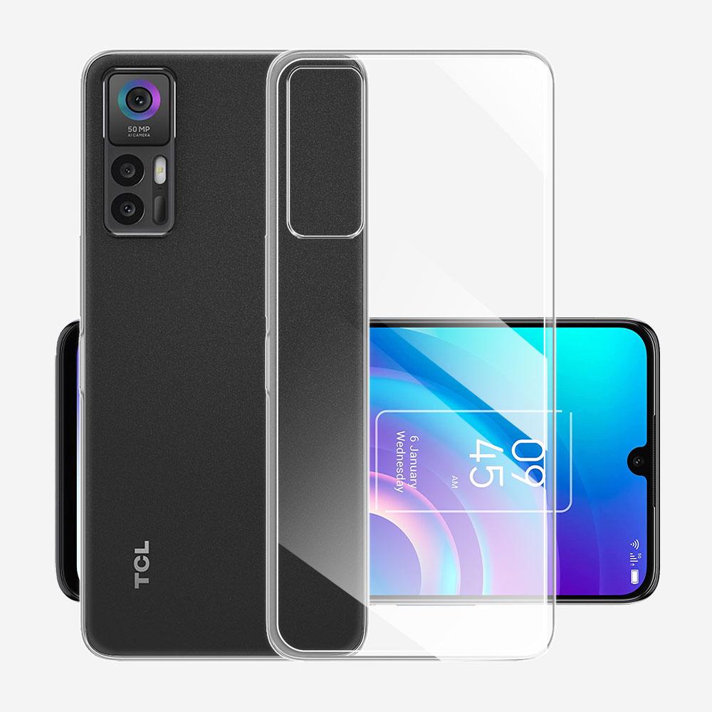 For TCL 30 5G Case TCL 30+ 30 Plus Ultra Thin Silicone Soft TPU Clear Back Case Cover For TCL 30 5g Coque For TCL 30+ Funda