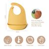 3pcs Waterproof Baby Bibs Baby Stuff Cute Kids Cartoon Bib Girl Boy Adjustable Soft Silicone Bib Baby Feeding Stuff