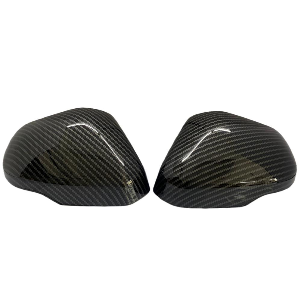 For Honda CR-V CRV 6th Gen  2024 2025 Hybrid Pair Car Side Rearview Mirror Cover Glossy Black/Carbon Look Wing Mirror Caps