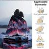 1 шт. Pagani Zonda, Плед-покрывало для роскошного спортивного автомобиля, Мягкий, для всех сезонов, с ярким дизайном, Идеально для дома, путешествий и подарков, Отлично подходит для дневного сна и кемпинга