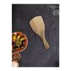 Лопатка деревянная ручной работы из граба, кухонная сервировочная ложка для обеда, 23 см