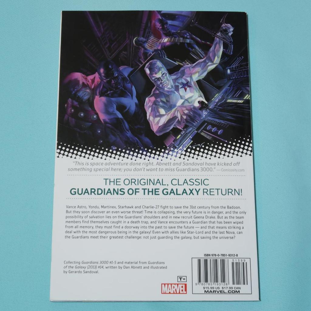 [Б/У] Распродажа! Иностранные Книги Американские Комиксы ГАЛАКТИЧЕСКИЕ СТРАЖИ 3000 Том. 1 Марвел