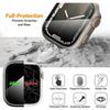 Защитный чехол-бампер для Apple Watch 44 мм 45 мм 40 мм 41 мм Жесткий ПК Передний и задний бампер для IWatch 9 8 7 6 5 4 Изменить на Ultra