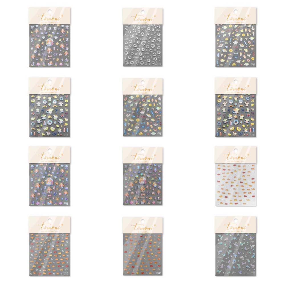 Наклейки для ногтей «Морская звезда» «Океан» Украшения для ногтей «Ракушка» «Океан» «Летний пляж»