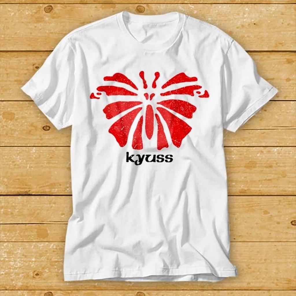 Kyuss Butterfly T Shirt Stoner Hard 80s Rock Music Punk Retro Vintage Unisex Top Tee 2122