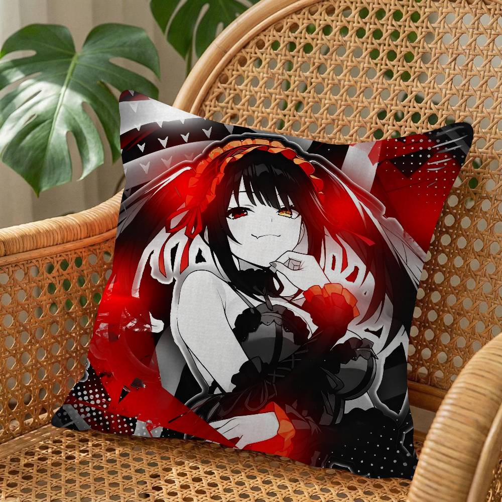 Аниме DATE A LIVE Наволочка Подушка-плед для дивана автомобиля Рождественский подарок