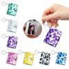 2 Inch Mini Photo Album Snap Button Design Name Card Book Mini Photo Card Holder