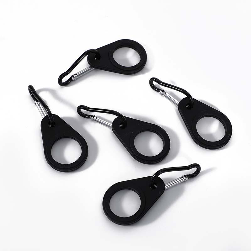 Silicone Water Bottle Holder Carabiner for Outdoor Sports