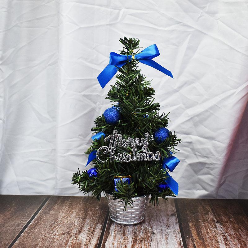 Мини-набор рождественской елки: Настольные украшения 20/30 см для окон и прилавков