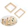 Mini Wedding Decor Fashion Art Photo Frame Picture Holder Plant Specimen Wooden