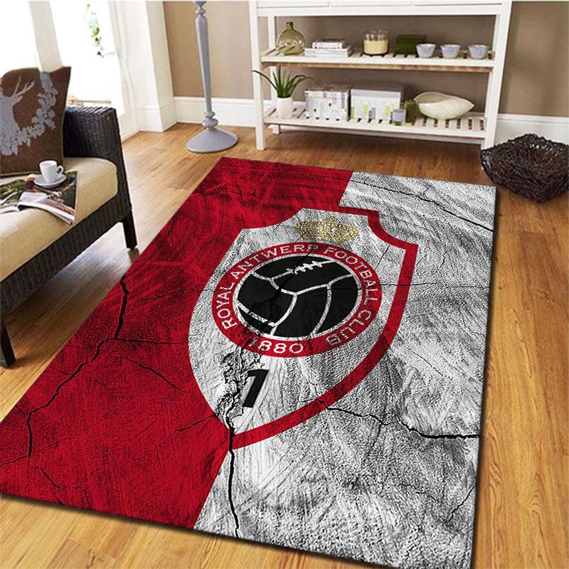 Royal Antwerp FC Carpet Rug for Living Room Bedroom Home Sofa Decoration,Kids play Non-slip Floor Mat