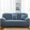 Elastic Solid Color 3 Seater Sofa Cover Dustproof Washable Stretch Couch Cover All-inclusive Extendable Sofa Protecter
