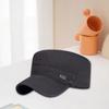Unisex Cadet Military Cap Adjustable Tactical Operator Cap Flat Top Baseball Cap Outdoor Sun Hat for Walking Yachting