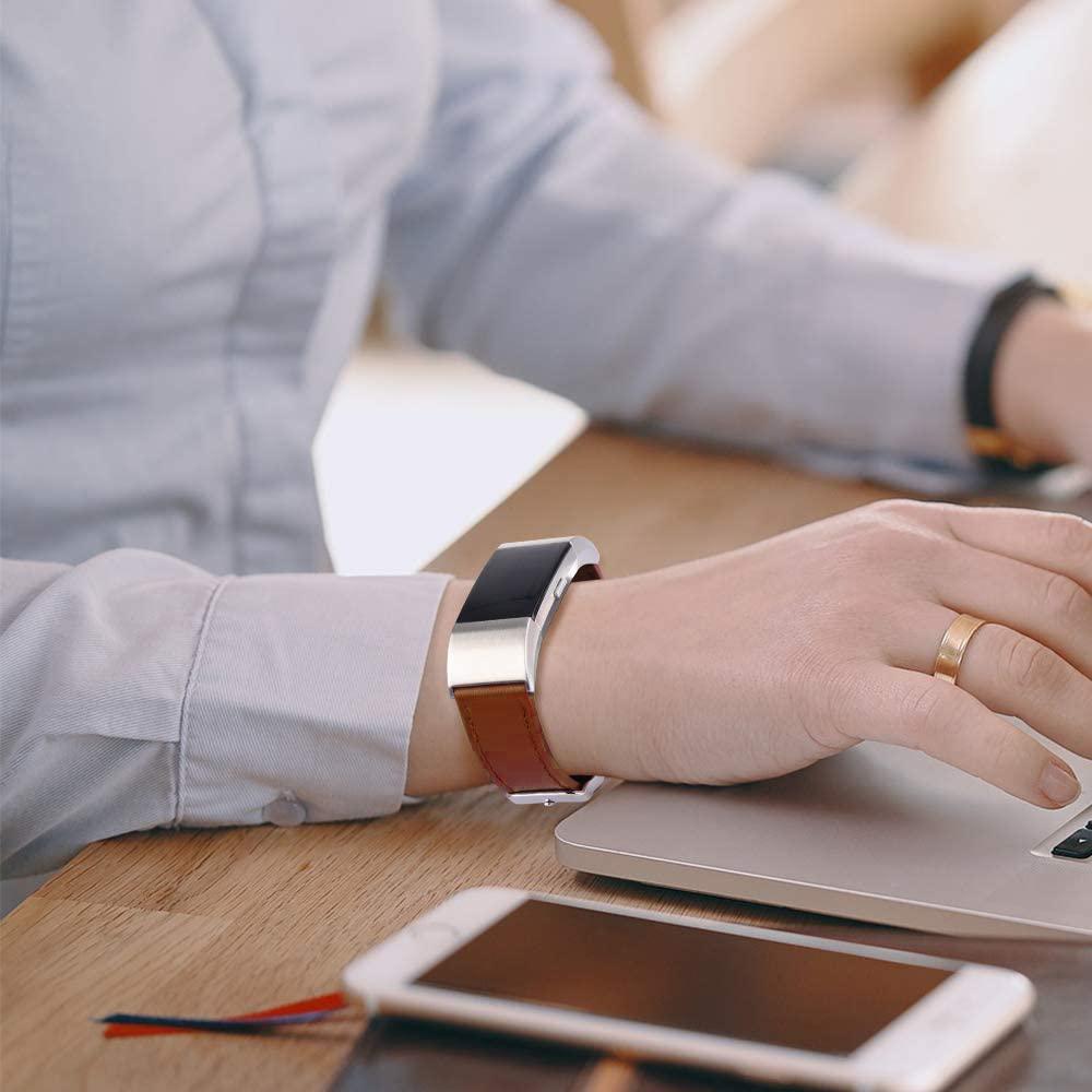 Leather Strap For Fitbit Charge 4 Band Replacement Wristband Charge4 SmartWatch Wrist Bracelet Watchband Fitbit Charge 3 Band