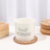 Placemats Mug Holder Tea Coasters Wooden Cup Mat Heat Resistant Anti-hot Heat Pad Cork Coasters