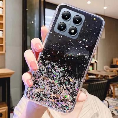 Для Xiaomi 14T Pro 14 T Shiny Bling Glitter Star Мягкий силиконовый прозрачный чехол для телефона Xiaomi Mi14T 14Tpro Gradient противоударный чехол