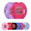 5099 Детская футболка с длинными рукавами с принтом суперзвезды Руми Зои Миры на Рождество и Новый год