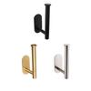 Self Adhesive Toilet Paper Towel Holder Stainless Steel Wall Mount No Punching Tissue Towel Roll Dispenser for Bathroom Kitchen