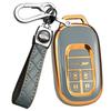 ONTTO Honda Exclusive Smart Key Case Key Cover Key Holder Silicone Fits Honda New Stepwagon RP6 7 8 NEW Odyssey 2021 Odyssey Elysion 2022 Luxury