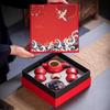 Керамический чайный сервиз в китайском стиле, подарочная коробка