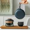Portable Teapot and Tea Cup Set Ceramics Chinese Tea Set Teaware Travel Tea Set Home