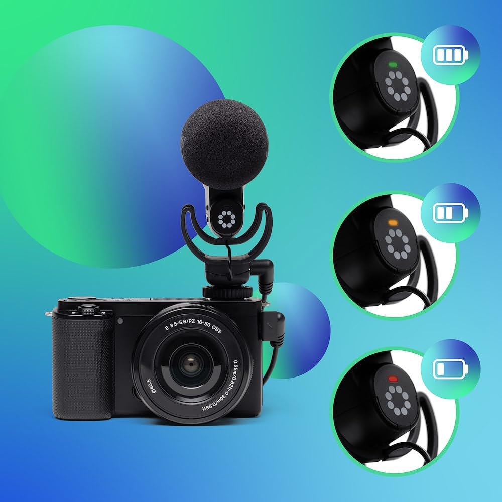 Manfrotto Befree Advanced Live Twist Aluminum Travel Video Tripod with Twist Locks for DSLR and Mirrorless JOBY Wavo and Vlogging Microphone