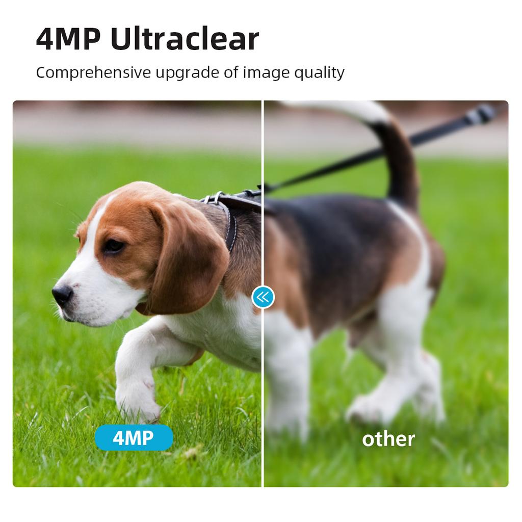 Solar Camera Outdoor Security WiFi Surveillance Cameras With Solar Panel Human Detection PTZ CCTV Camera