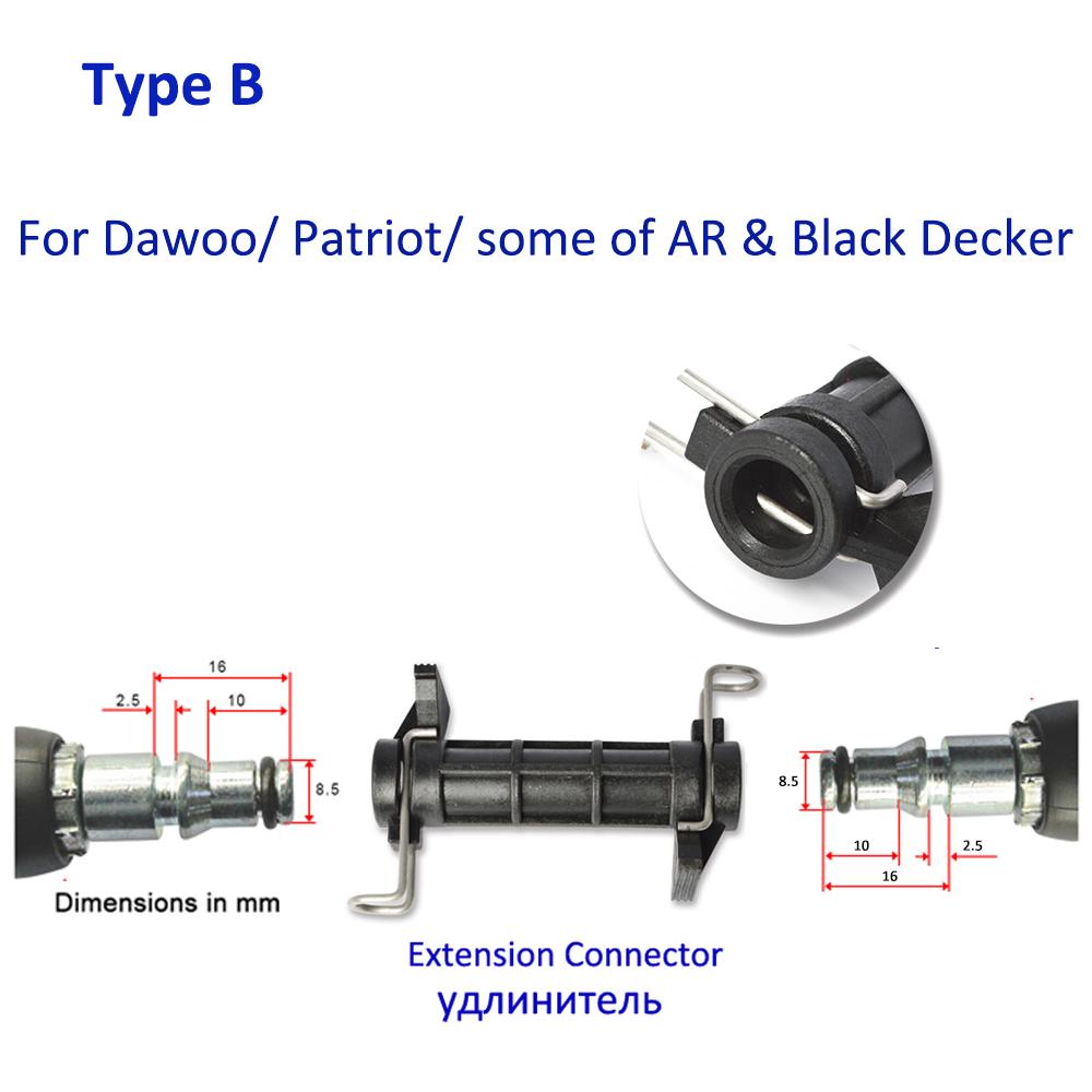 Соединитель-удлинитель шланга для Karcher K-Series Bosche AR Black Decker Patriot Dawoo Шланг для очистки воды для мойки высокого давления