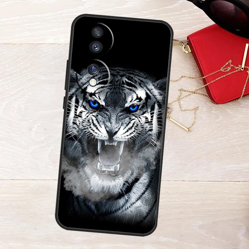 Чехол с животными Лев Волк Тигр Орел для Honor 200 400 Pro 50 70 90 Lite X9a X9b X9c X9d X8a X8b X8c Magic 5 6 7 8 Pro
