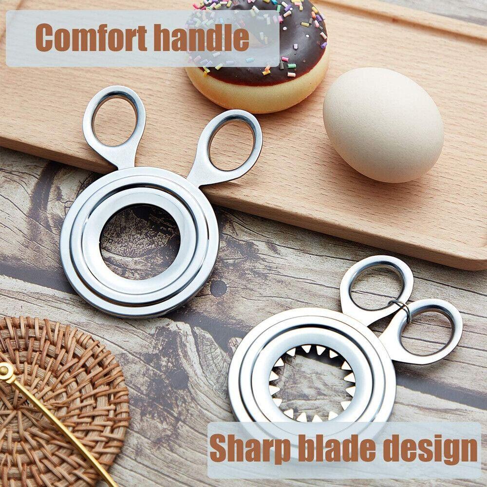 Eggs Kitchen Gadget Egg Shell Opener Boiled Egg Shell Cutter Knocker Opener Topper Cutter Scissors
